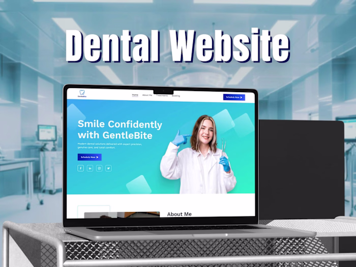 Dental Clinic Website Design | GentleBite