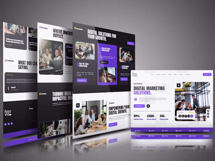 Digital Marketing Website Design |