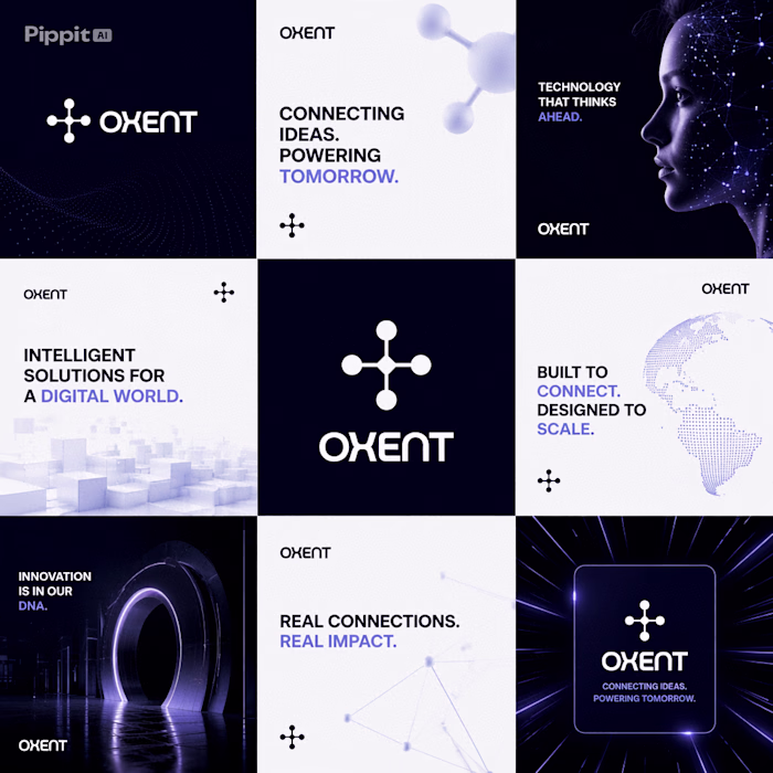 OXENT — Tech Logo Design