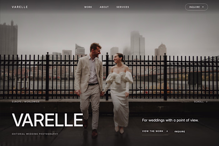 Varelle - Wedding Photographer Portfolio
