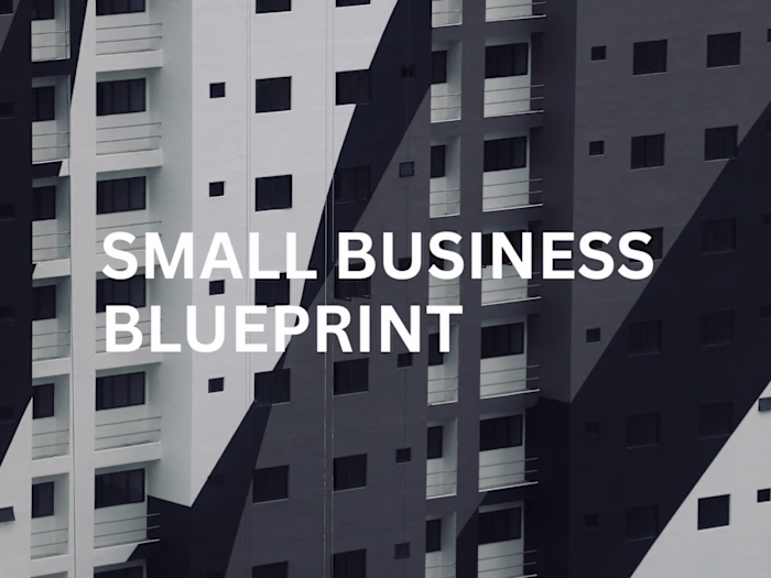 One Page Business Plan Blueprint