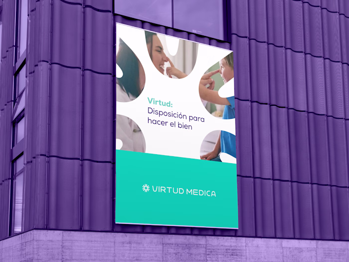 Brand Visual Identity Development for Virtud Medica