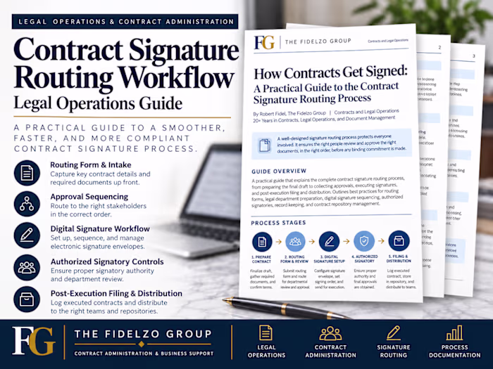 Developed a practical contract signature
