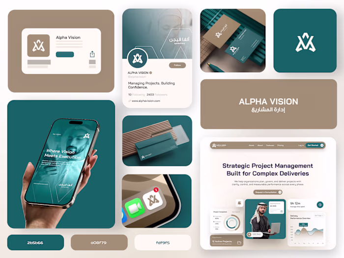 Alpha Vision Rebranding and Website Design