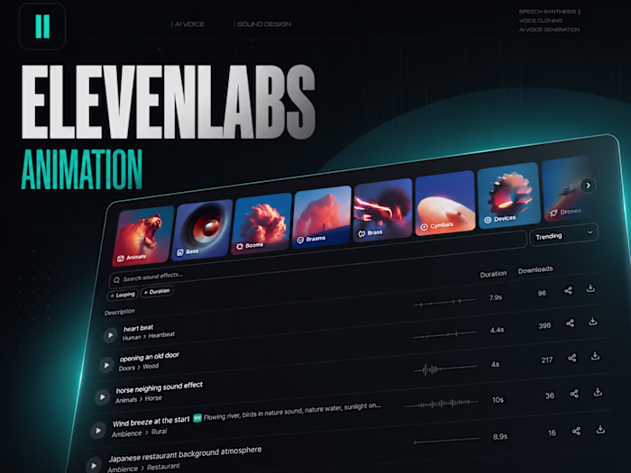 ElevenLabs Animation