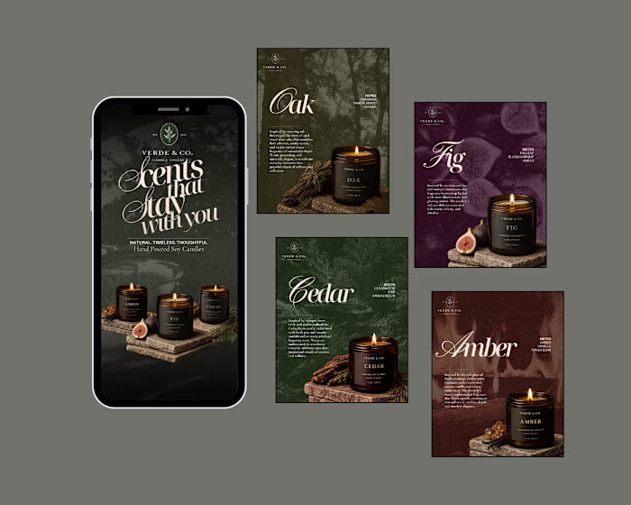 Instagram carousel concept for a