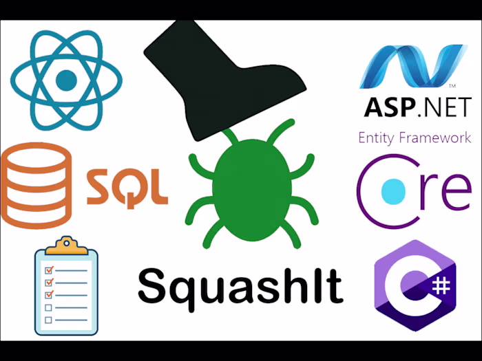 SquashIt is a bug tracking console application built with C#...