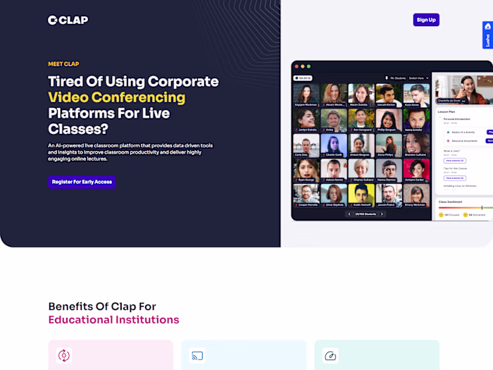 Clap - AI-Powered Live Classroom
