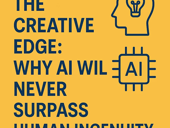 The Creative Edge: Why AI Will Never Surpass Human Ingenuity.