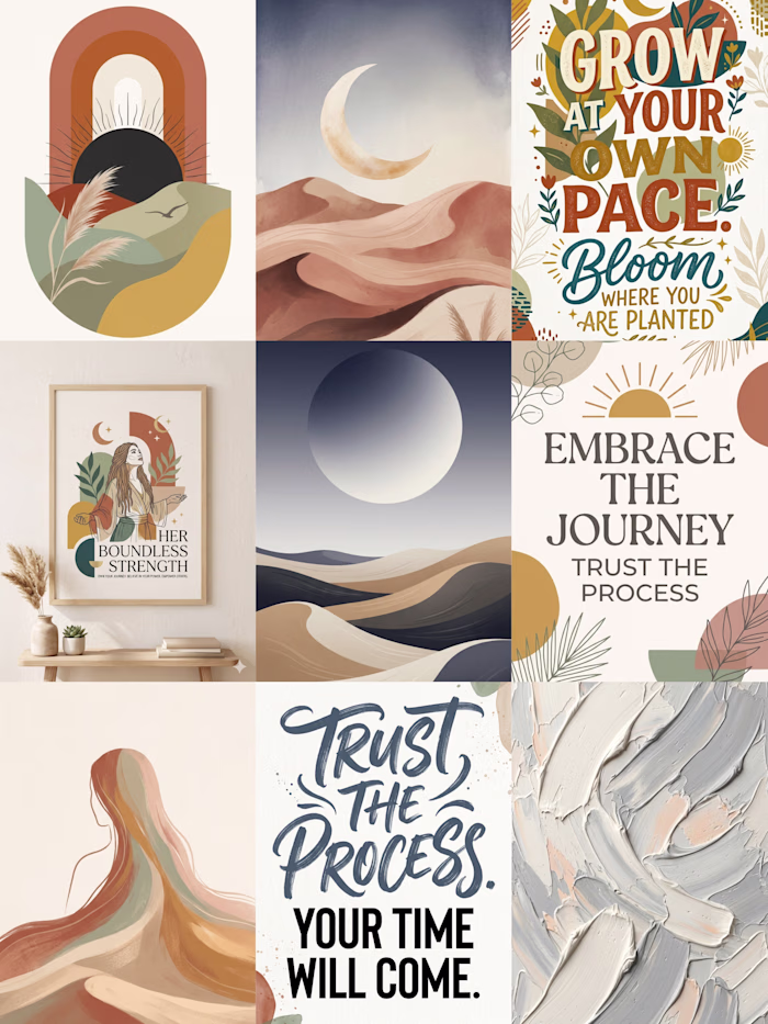 Ai wall art design 