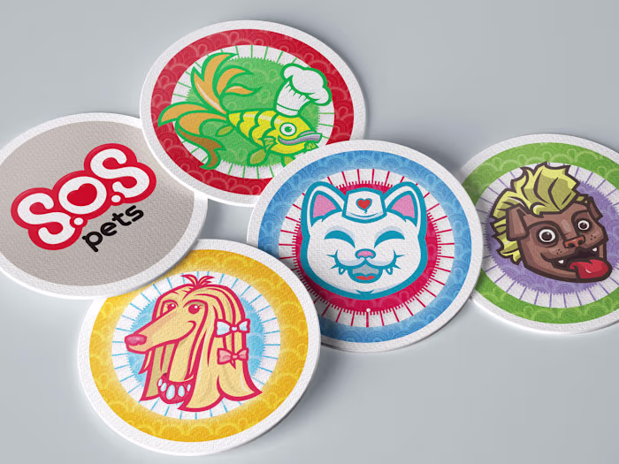 S.O.S. Pets Branding