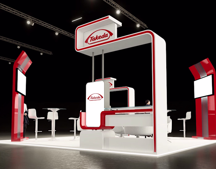 6m x 6m Exhibition Booth | Takeda | Unknown Event