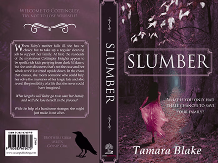'Slumber' Book Cover Design