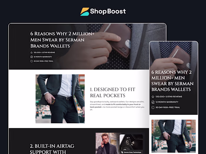 Listicle for Serman Brands