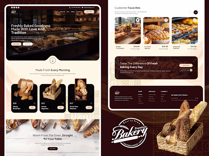 🥐 UrbanGrain — Crafted Fresh.