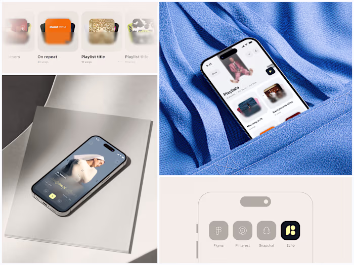 Echo - Music Streaming App
Light