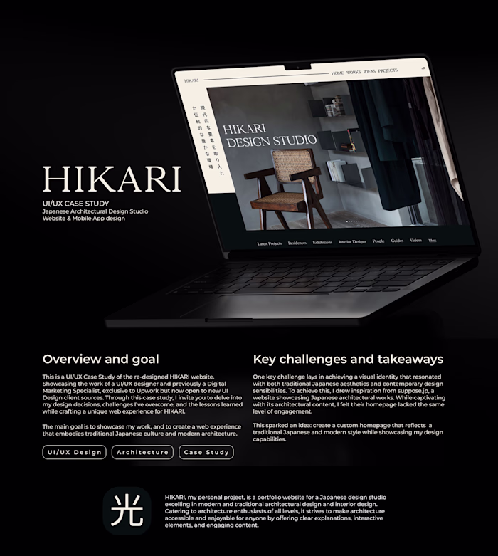 HIKARI UI/UX Design 