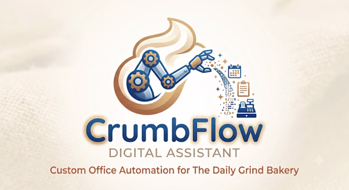 CrumbFlow Digital Assistant for The Daily Grind Bakery