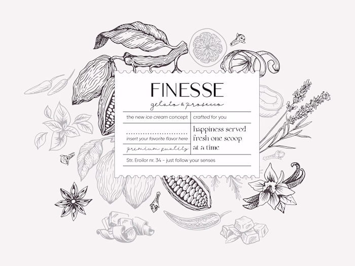 Finesse - Visual identity