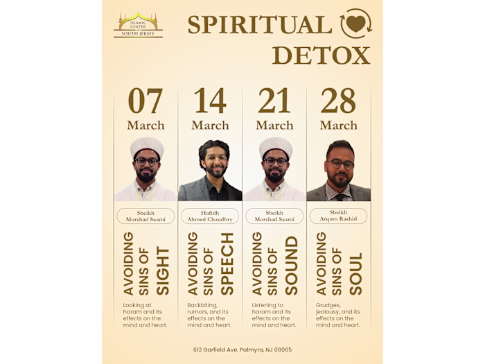 Spiritual Detox Flyer Design