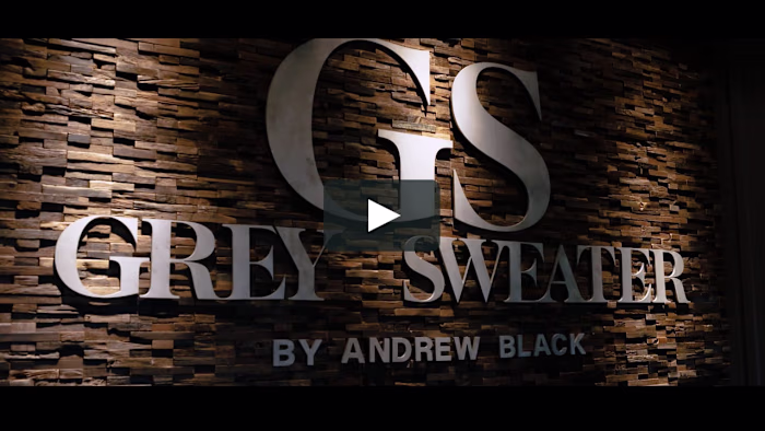 Grey Sweater - Restaurant Web Video