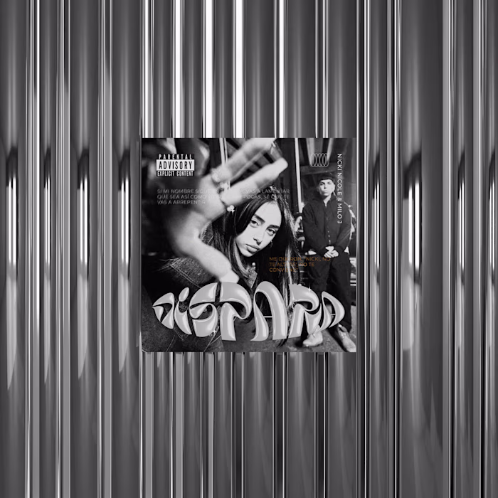 CD Album cover design "Dispara" on Behance