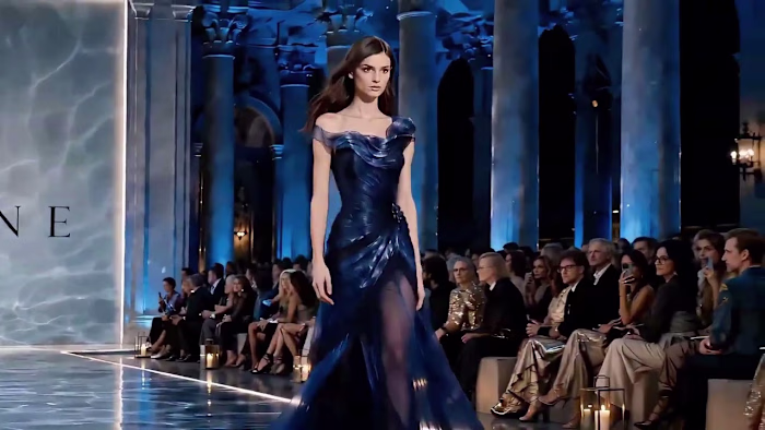 Midnight Sapphire – Luxury Runway Fashion Film