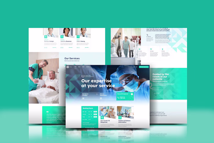 Health Website Design For Traffic and Client Generation