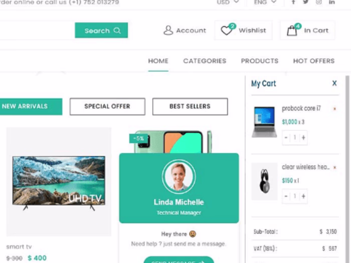 E-commerce Sites