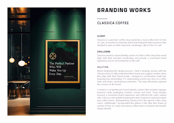 CLASSICA COFFEE BRANDING