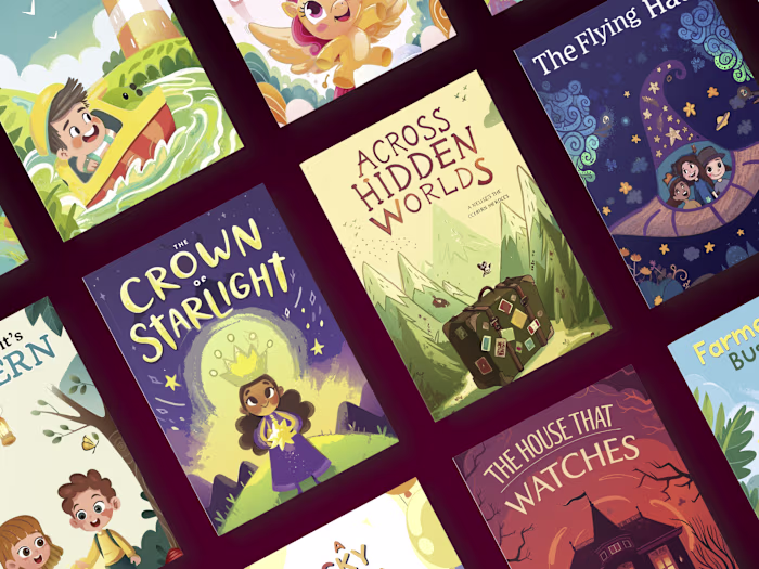 Kids Book Covers Designs