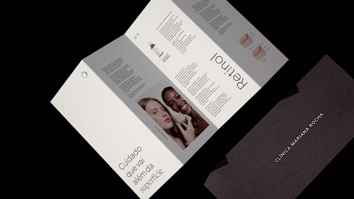 Mariana Rocha — Aesthetic Clinic Brand Identity & Logo Design