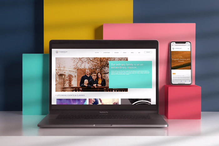 Website Design and Development for Fahrenkamp Ministries
