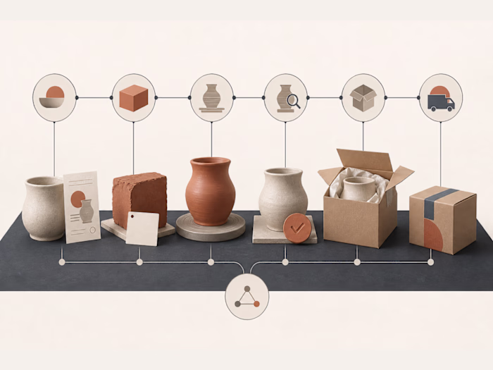 Ceramics order-to-shipping AI preparation blueprint