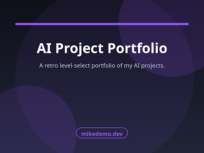 AI Project Portfolio