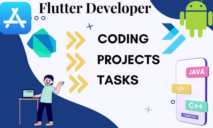 I will do unique responsive android and ios apps in flutter