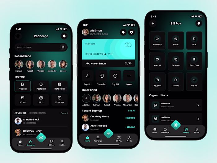 Bill Pay,Wallet & Telecom Super App