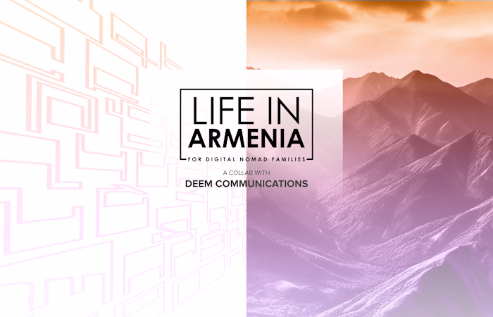 Life In Armenia Magazine Design