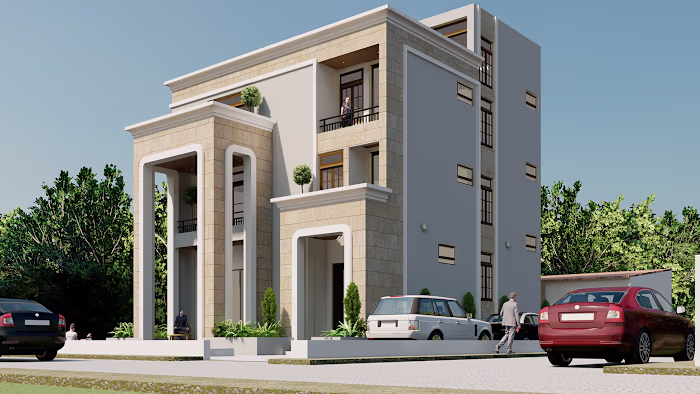 architectural residence design | Behance