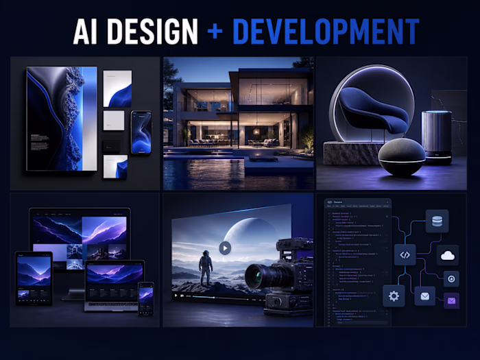 AI Design + Development Capability Showcase | Concept Project