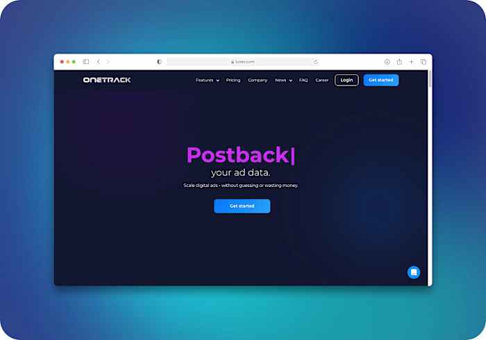 One Track Website