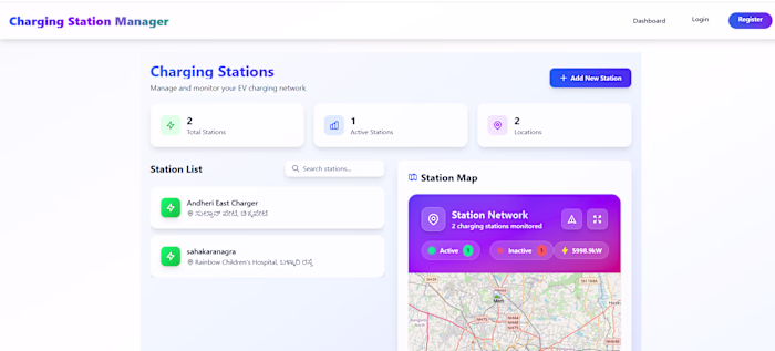 Charging Station App