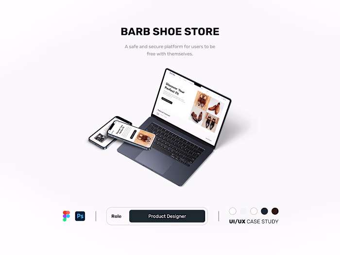Barb Shoe Store - Ecommerce Web Application (UI/UX)
