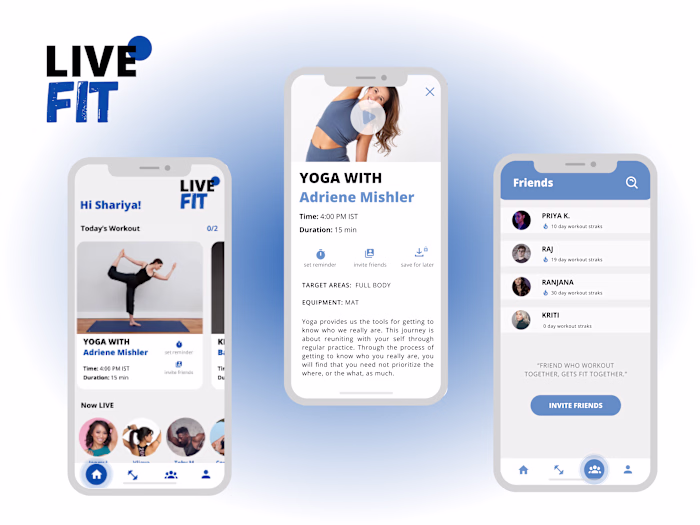 LIVE Fit- A LIVE Workout App