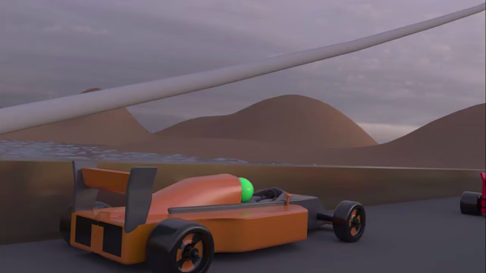 Formula One Bridge Animation