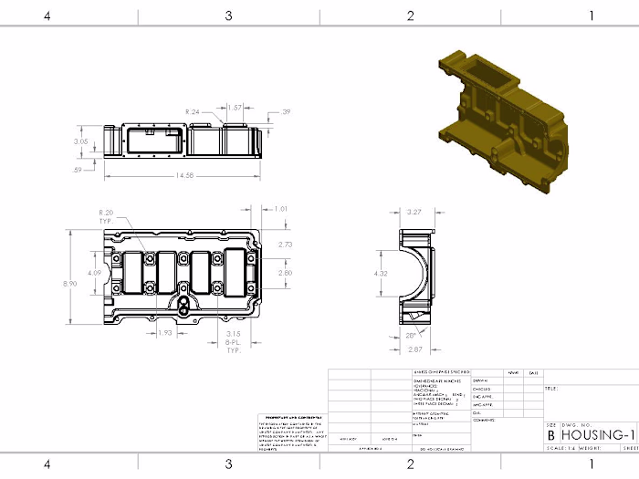 3-D Modeling in Solidworks
