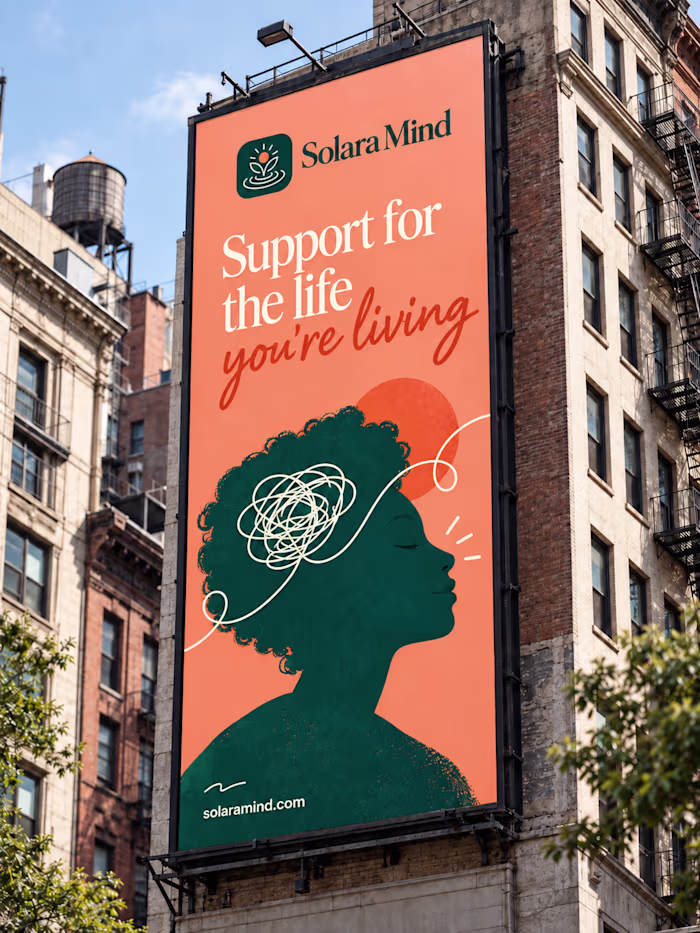 Solara Mind Visual Identity Design