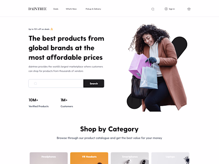 Daintree E-commerce Web-app