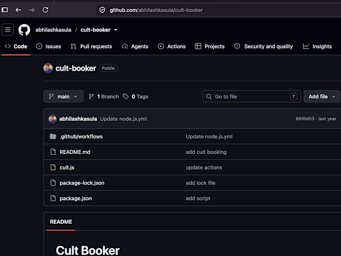 Cult Gym Booking Assistant