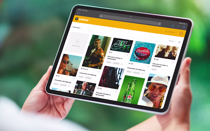 SuperGIF Platform Design for Enhanced GIF and Video Management